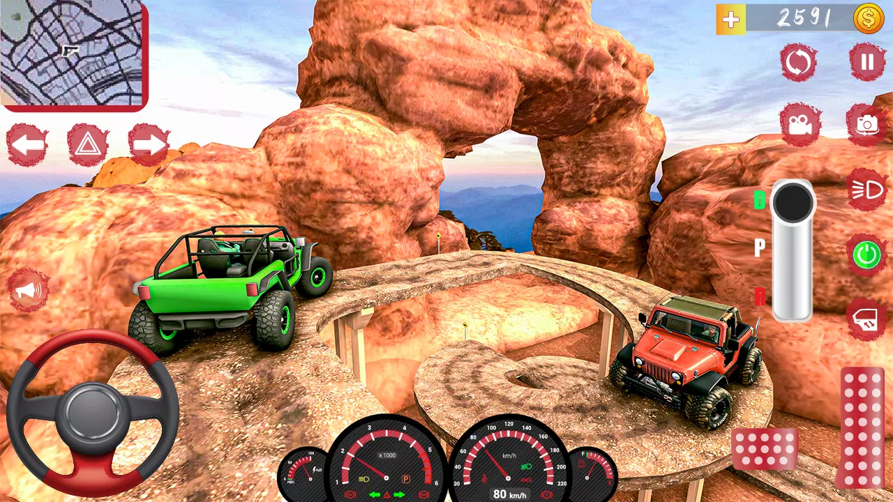 Mud Jeep Mud Driving Simulator Screenshot 2