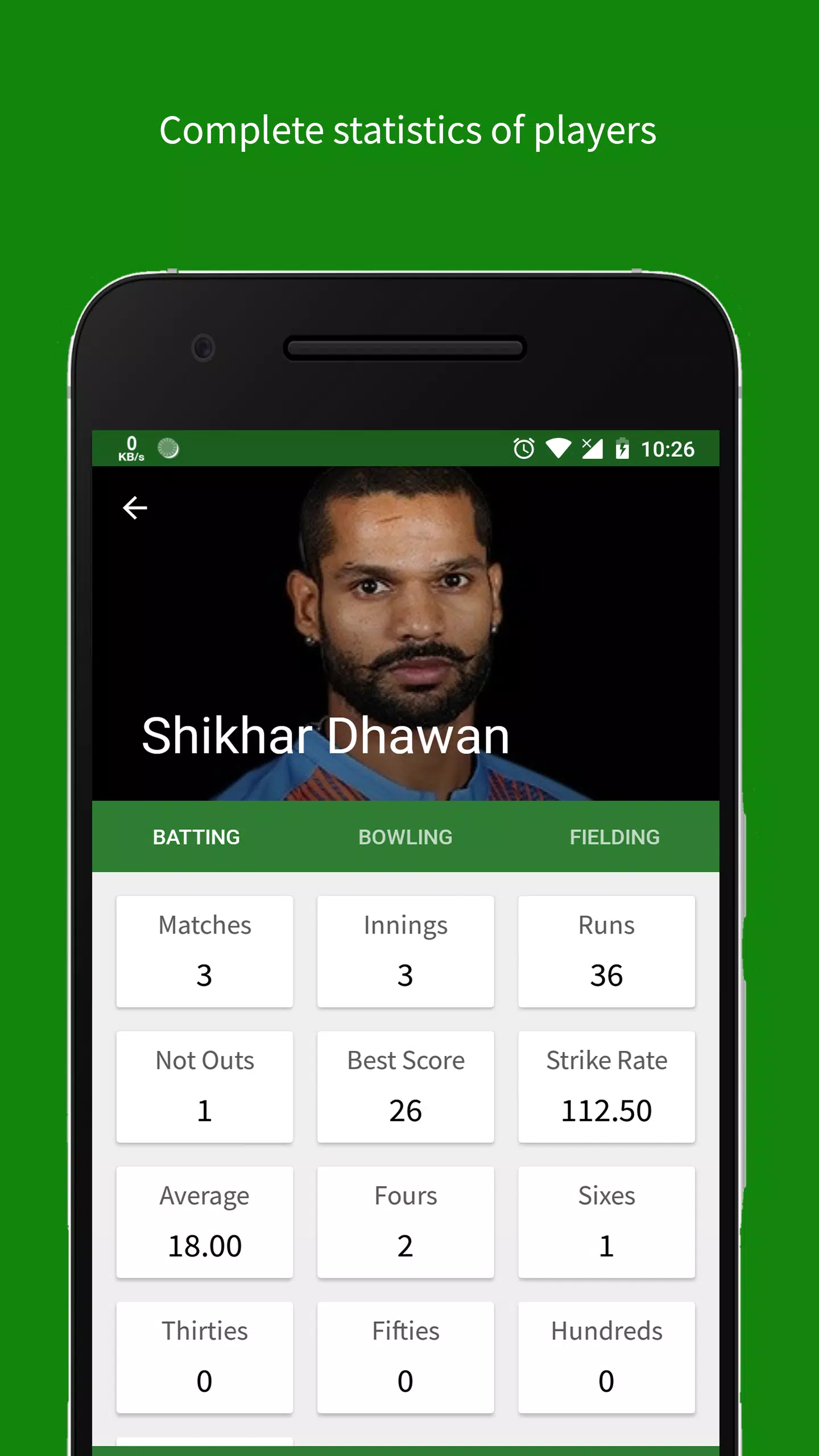 Cricket Scorer Screenshot 3