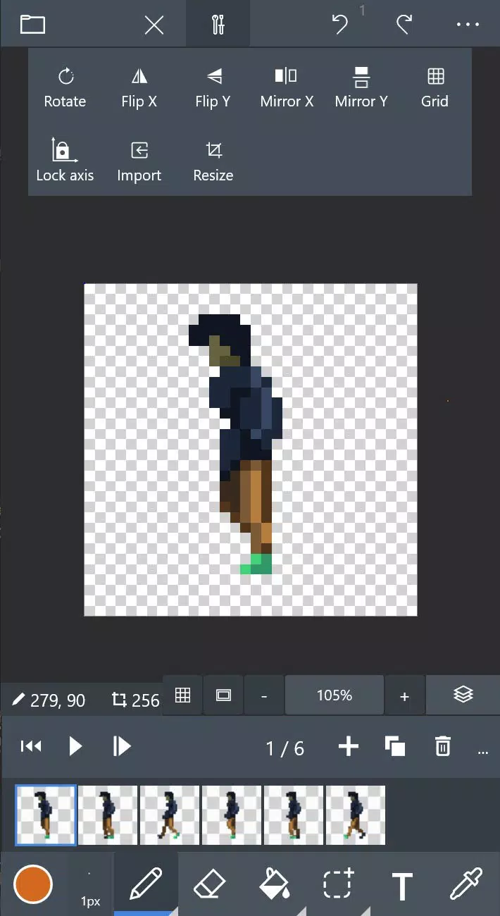 Pix2D - Pixel art studio ဖန်သားပြင်ဓာတ်ပုံ 3