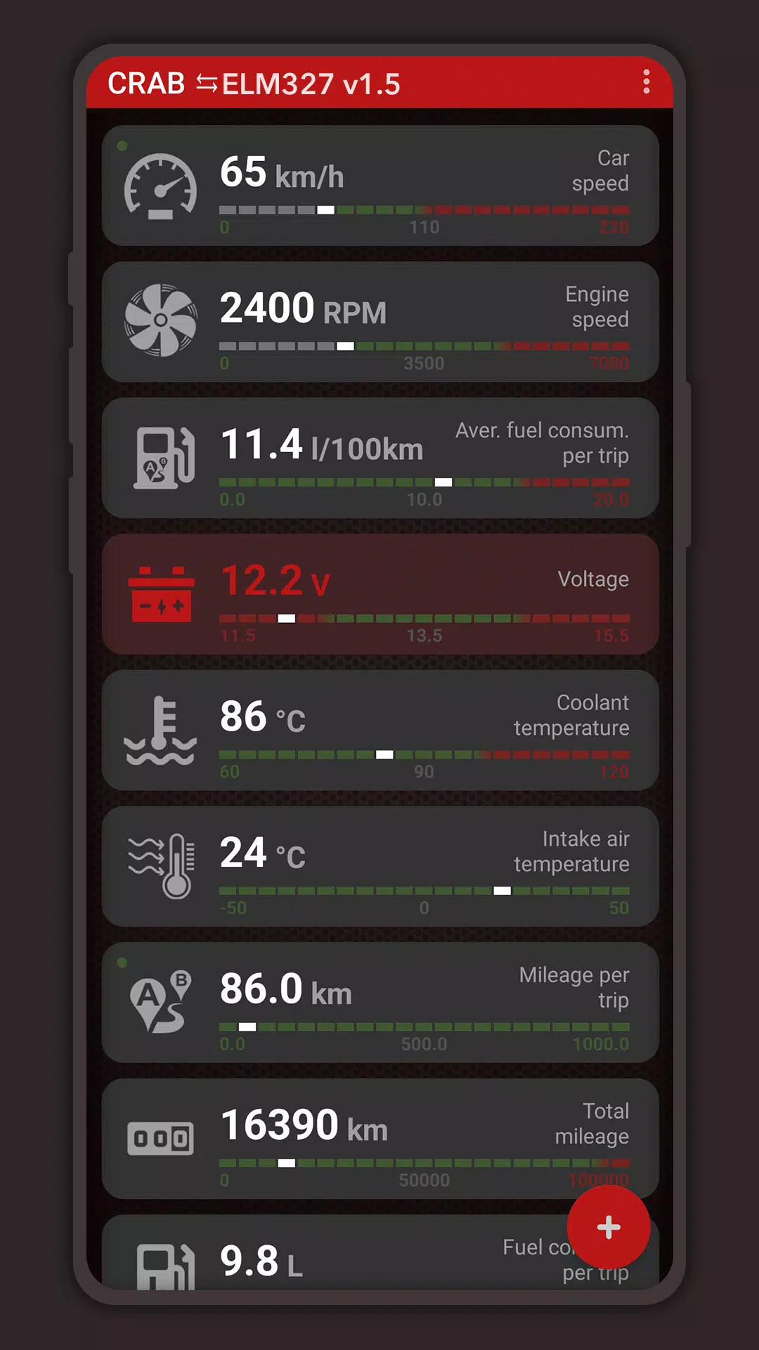 CRAB Car Scanner スクリーンショット 1