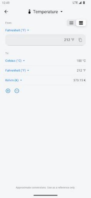 Unit Converter - AUC Screenshot 1