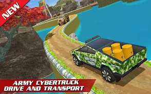 Offroad US Army Truck Driving スクリーンショット 0