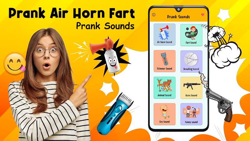 Prank Air Horn Fart Clipper Captura de pantalla 3