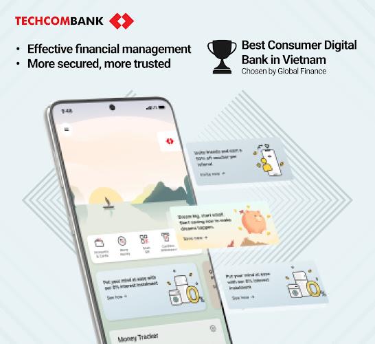 Techcombank Mobile Ảnh chụp màn hình 0