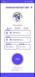 SHAWON FASTNET UDP VPN 螢幕截圖 1