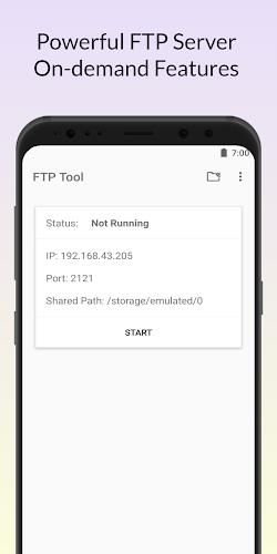 FTP Tool - FTP Server & Client ภาพหน้าจอ 0