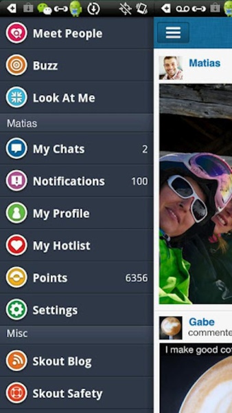 SKOUT Screenshot 1