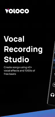 Voloco: Auto Vocal Tune Studio Captura de pantalla 0