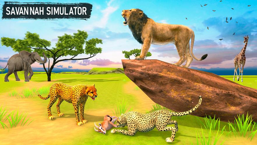 Savanna Safari: Land of Beasts 스크린샷 0