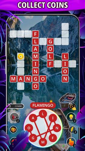 Word connect: word search game ဖန်သားပြင်ဓာတ်ပုံ 1