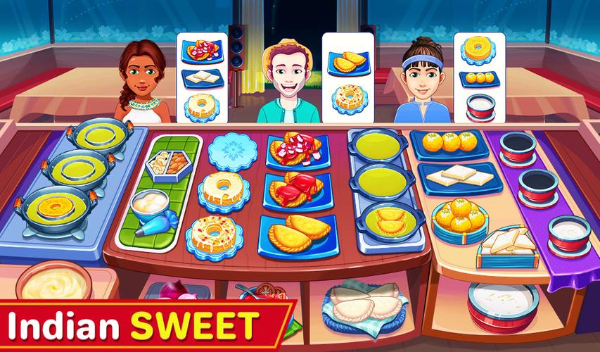 Indian Cooking Madness Games Ảnh chụp màn hình 2