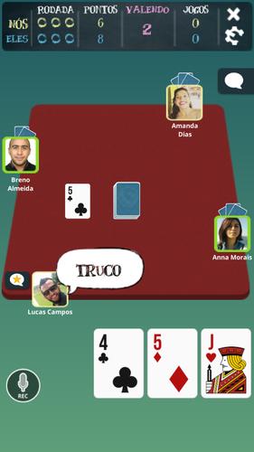 Schermata Truco Brasil 3