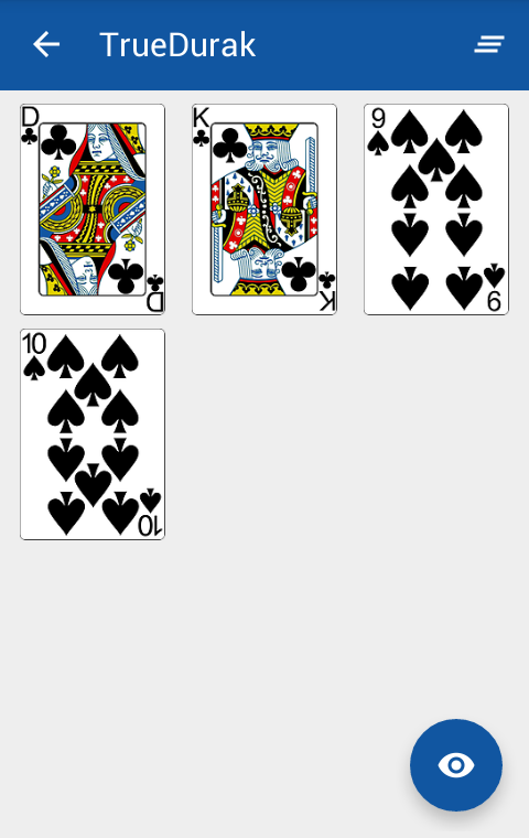 Schermata True Durak – game needs at least 3 devices to play 1