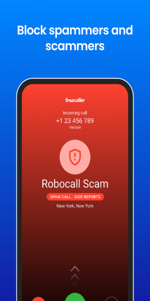 Truecaller Bloqueio de chamada Captura de tela 1