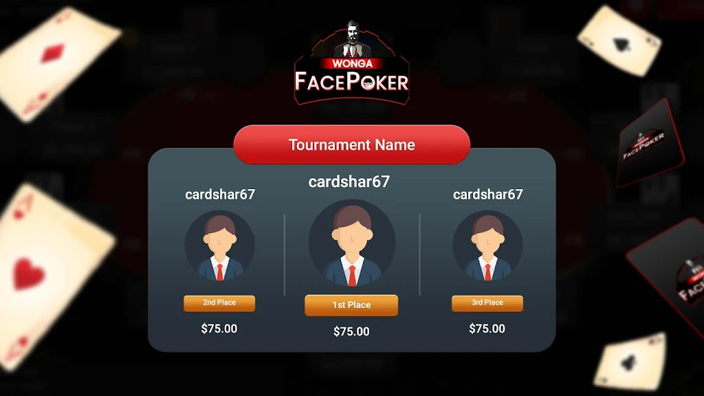Wonga Face Poker 螢幕截圖 3