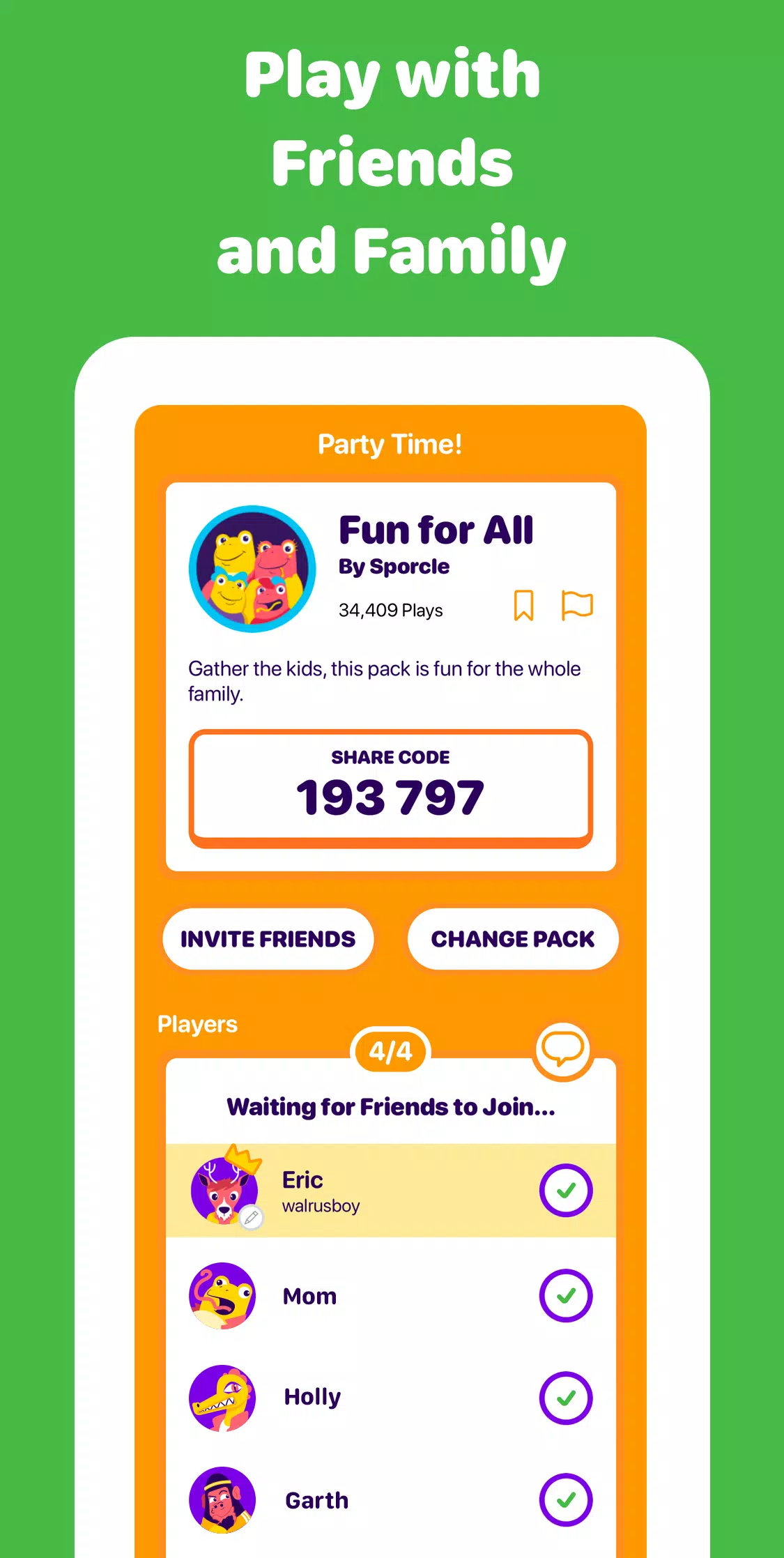 Sporcle Party Zrzut ekranu 2