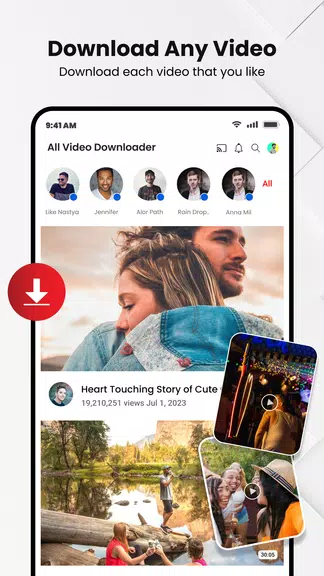 Video Downloader App - Mesh Zrzut ekranu 1