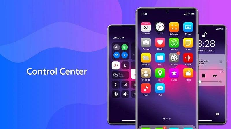 MiniPhone Launcher Launcher OS Ảnh chụp màn hình 0