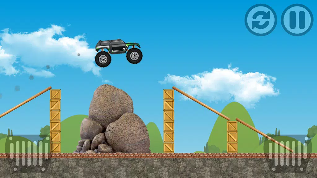 Monster Truck Racing Game स्क्रीनशॉट 0