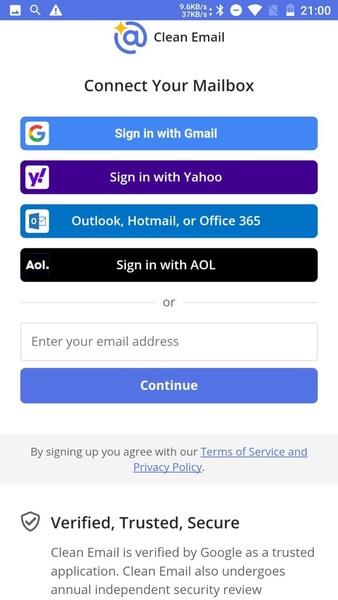 CleanEmail Ảnh chụp màn hình 0