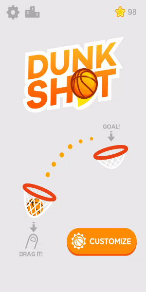 Dunk Shot Ảnh chụp màn hình 0