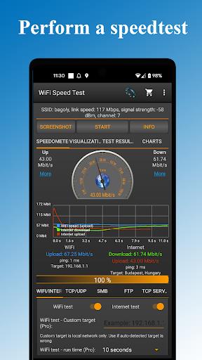 Schermata WiFi - Internet Speed Test 1