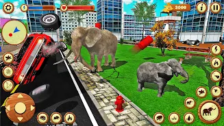 Elephant Simulator City Attack Captura de pantalla 2