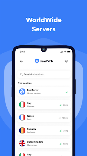 BeastVPN: Secure and Fast VPN Schermafbeelding 2