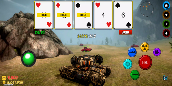 Tank Skill Poker Screenshot 1