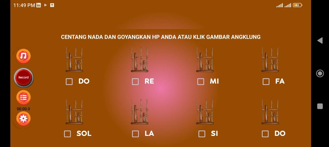 Angklung Instrument 螢幕截圖 1