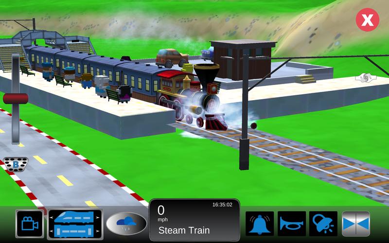 Kids Train Sim 스크린샷 1