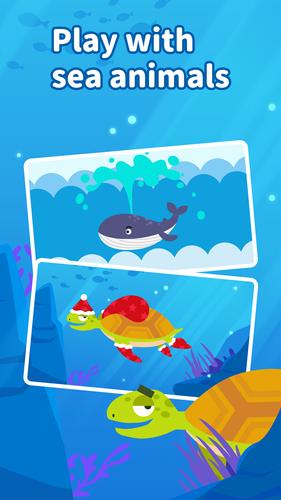 Sea Animals：DuDu Puzzle Games ဖန်သားပြင်ဓာတ်ပုံ 3