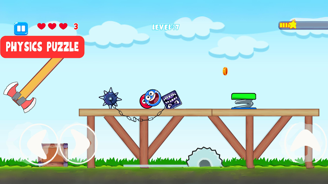 Ball V - Red Bounce Ball 5 Mod Zrzut ekranu 2