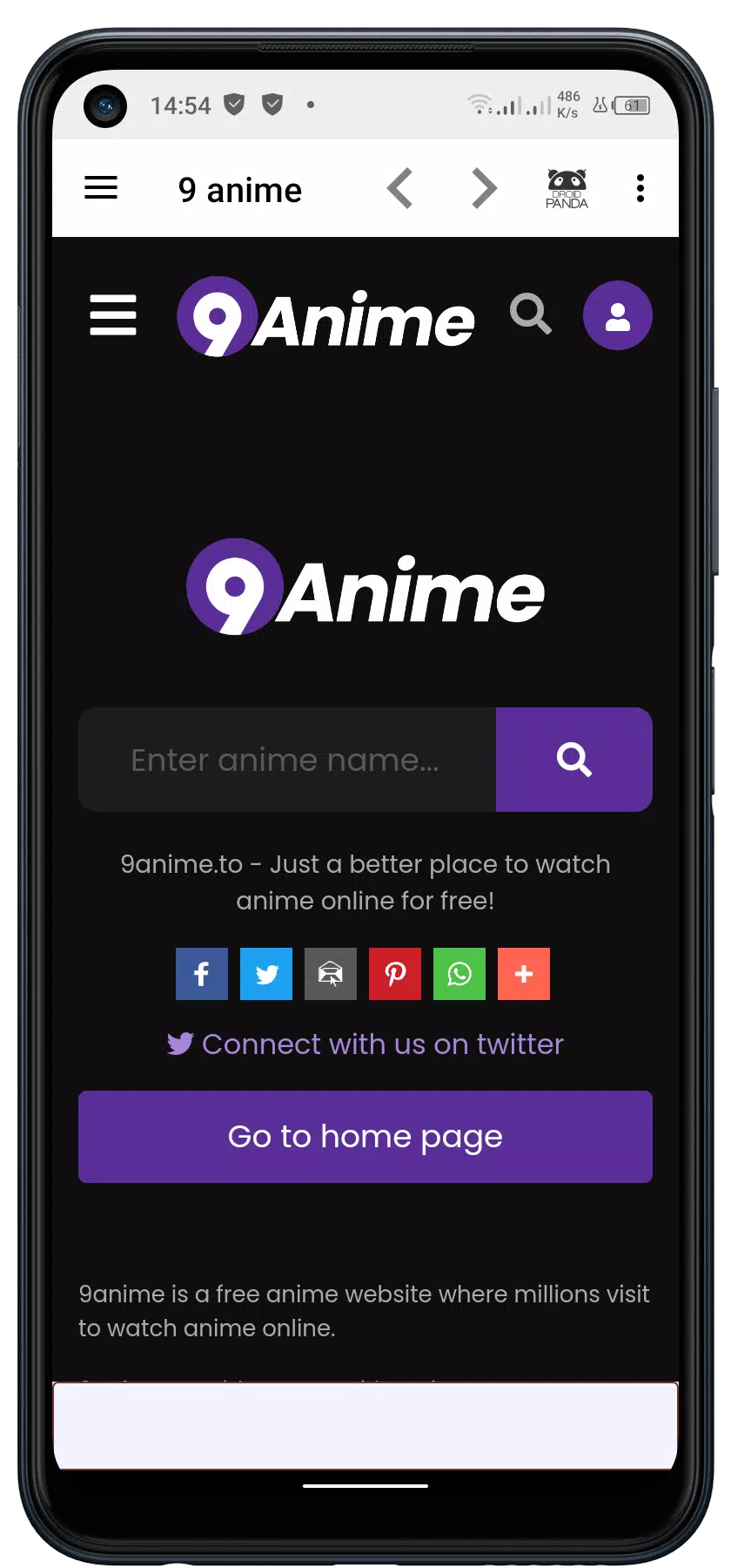 9animes 螢幕截圖 1