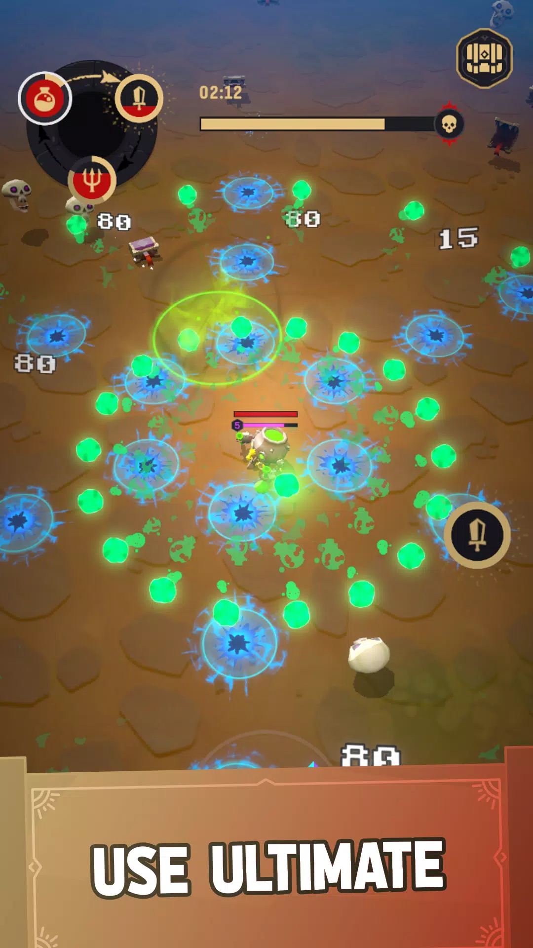 Legacy wizard Endless survival 스크린샷 1