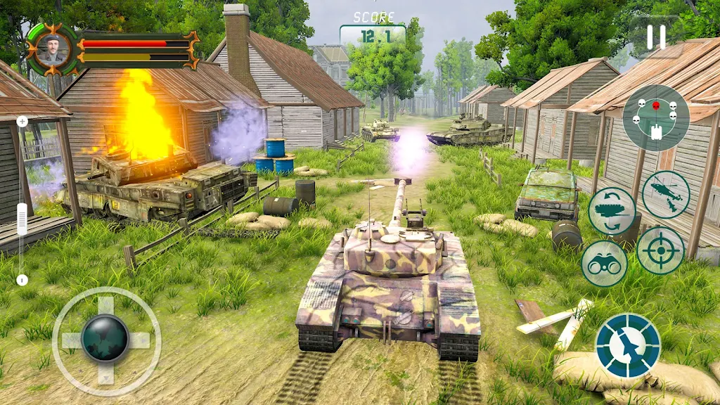 Tank Games Offline: Tank War Ảnh chụp màn hình 3