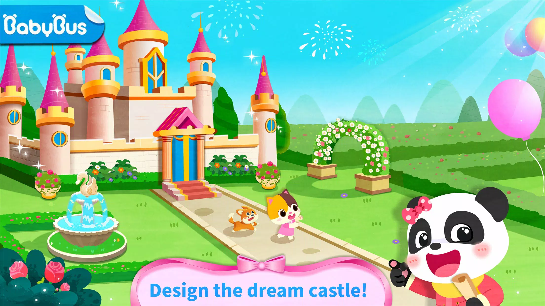 Little Panda's Dream Castle Schermafbeelding 0