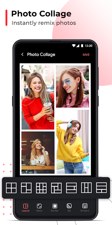 Gallery: Photo Collage Maker ภาพหน้าจอ 1