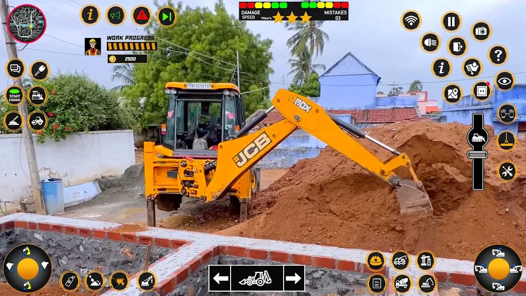 Schermata Snow Excavator Game: JCB Games 0