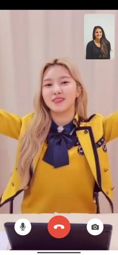 Kep1er Call - Fake Video Call 螢幕截圖 1