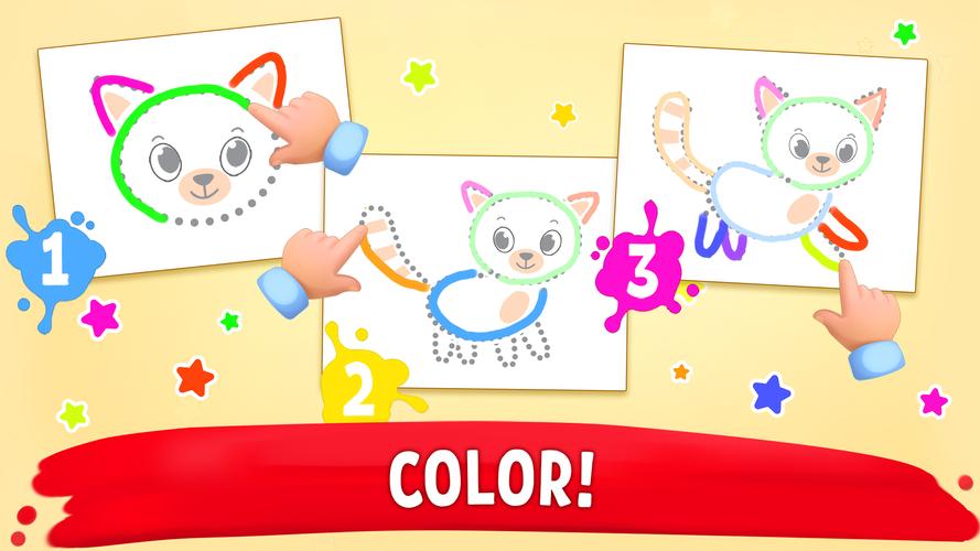 Coloring book Games for kids 2 Скриншот 2