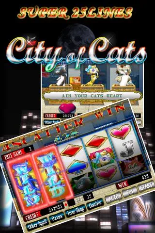 SUPER 25LINES CITY OF CATS 螢幕截圖 1