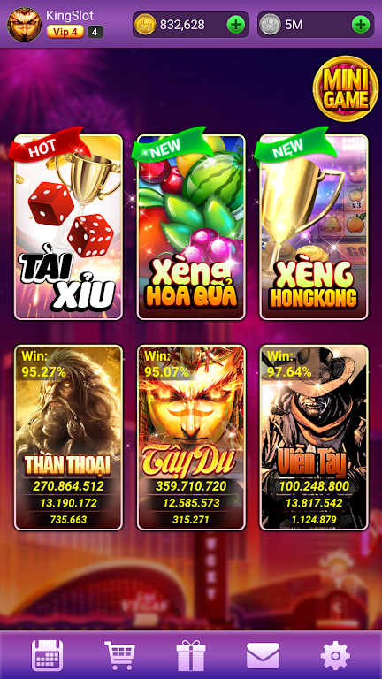 KingSlot - Cổng Game Giải Trí Screenshot 0