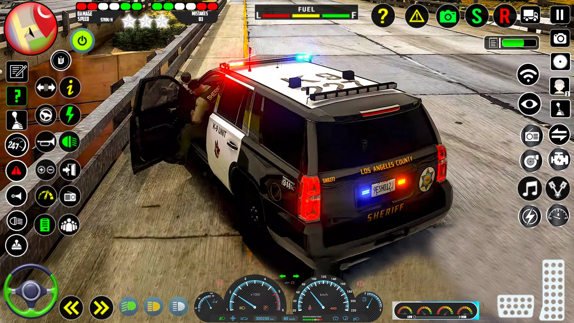 Real Police Chase Simulator 3d स्क्रीनशॉट 2