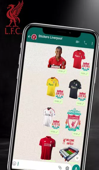 Liverpool Stickers Unofficial Screenshot 2