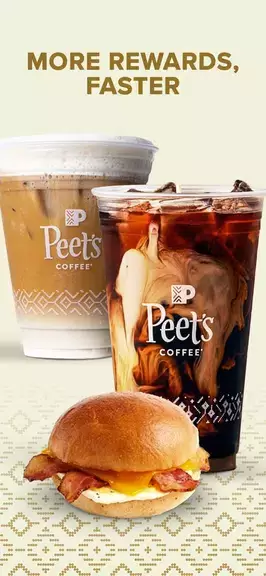 Peet's Coffee: Earn Rewards スクリーンショット 1