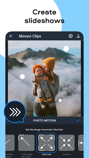 Movavi Clips Video Editor ဖန်သားပြင်ဓာတ်ပုံ 3