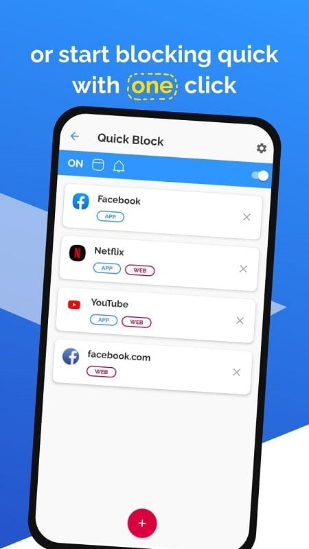 AppBlock - 阻止应用程序和应用程序站点应用截图第2张