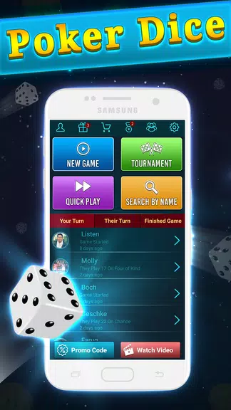 Yatzy - Free Dice Games ภาพหน้าจอ 0