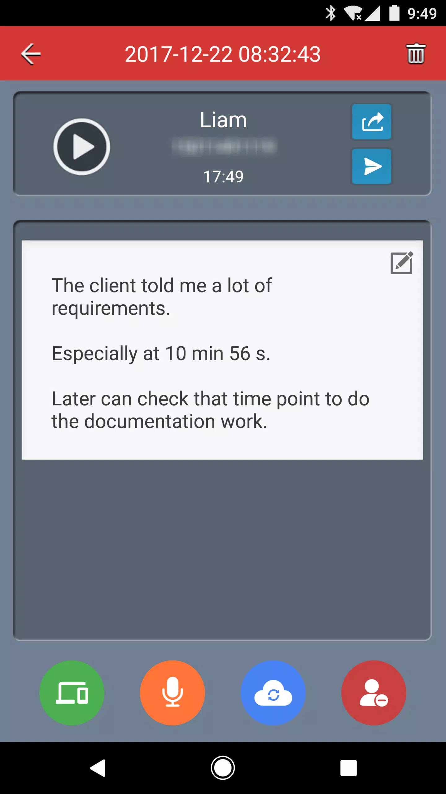 Anruf Aufzeichnen Screenshot 3